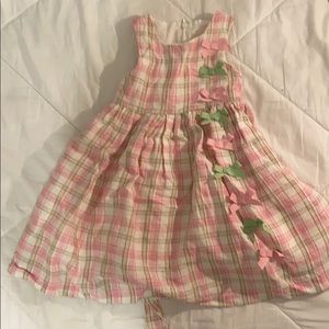 Easter dress linen 24 mos